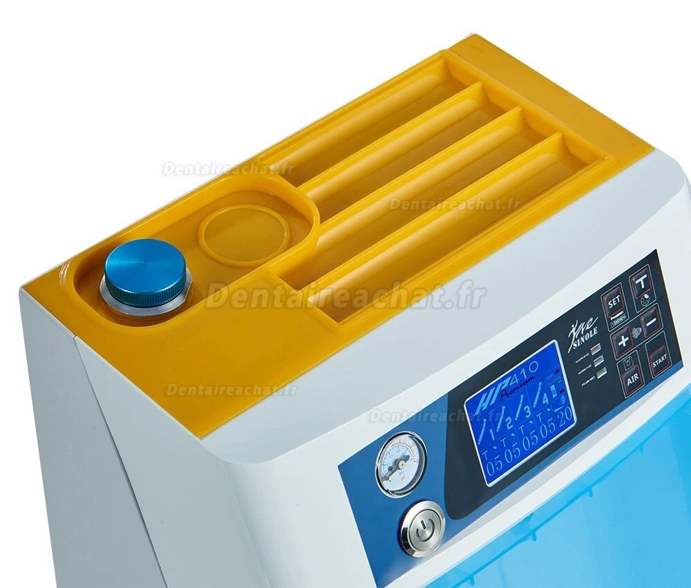 Dispositif de nettoyage et de lubrification des pièces à main dentaires